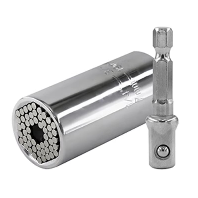 Multifunctional 7 to 19Mm Magic Socket Multi Purpose Wrench Extension Rod Electric Hand Drill Screw Tool Set