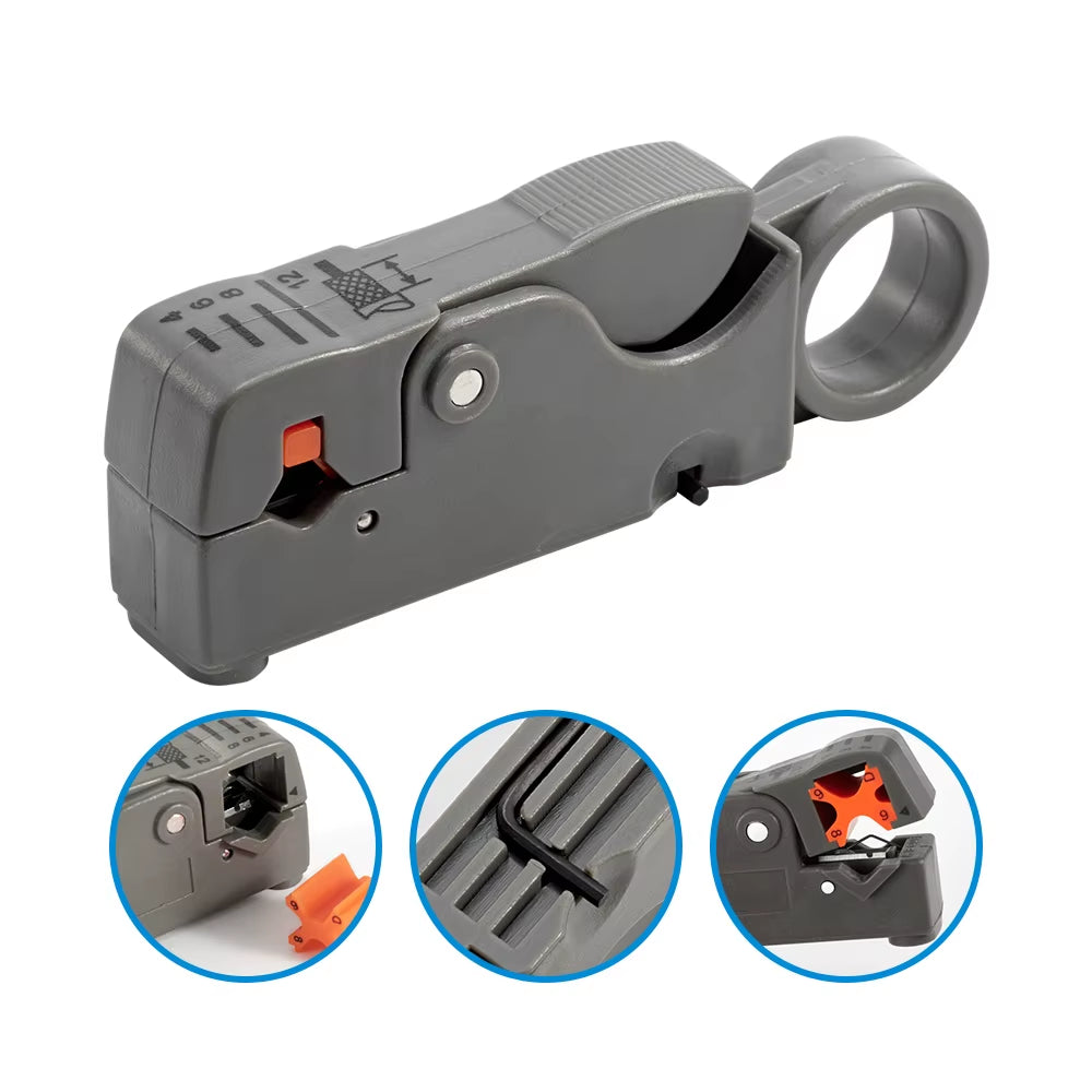 Stripping Pliers Decrustation Wire Cable Tools Stripper Stainless Steel Hexagon Wrench Accessorie Insulated Electrical Straight