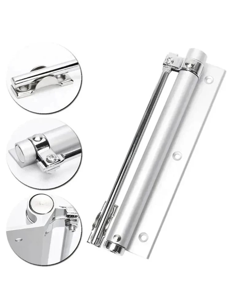 Adjustable Door Closer Aluminum  Spring Soft Close Fire-Proof Heavy Duty Hardware WF