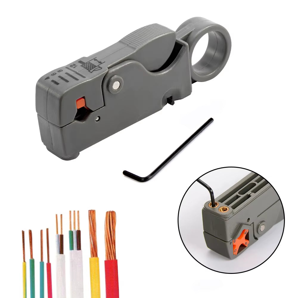 Stripping Pliers Decrustation Wire Cable Tools Stripper Stainless Steel Hexagon Wrench Accessorie Insulated Electrical Straight