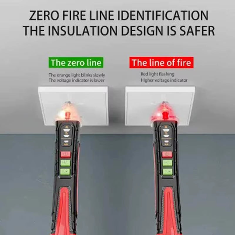 Electric Pen High-Precision Induced Electric Tester Pen Electroprobe Screwdriver Probe Light Voltage Tester Detector Test Pen